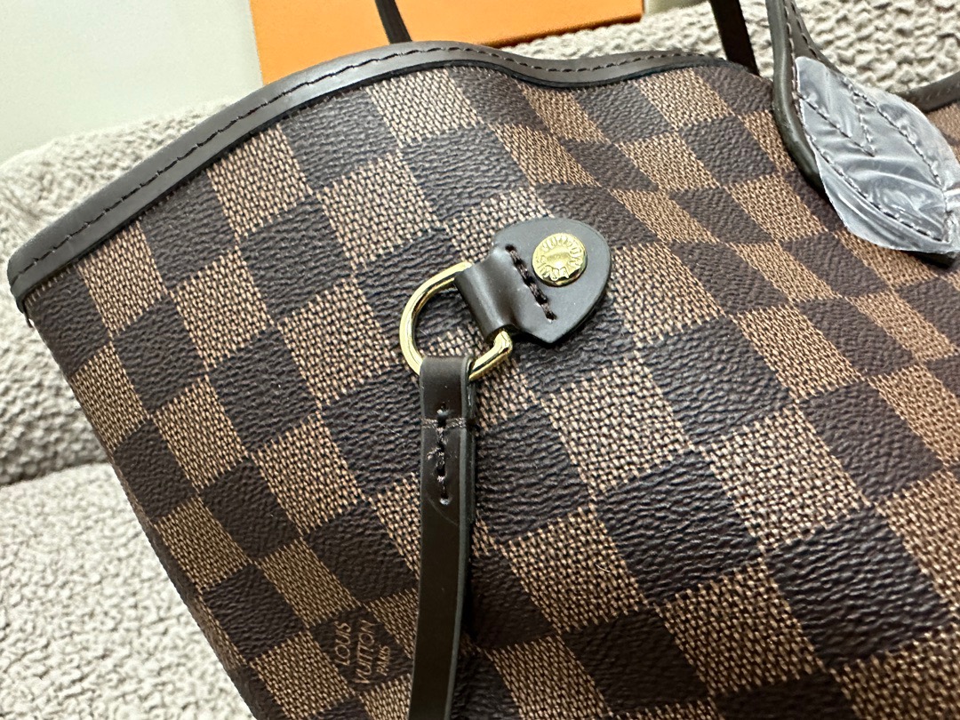 L0vis Vvtt0n Neverfull GM Tote Bag Brown For Women 15.4in/39cm N40597
