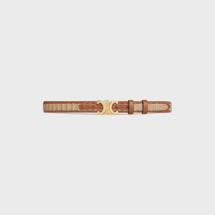 Ce1i*e Medium Triomphe Belt For Women- 45AZL2AIT.04LU