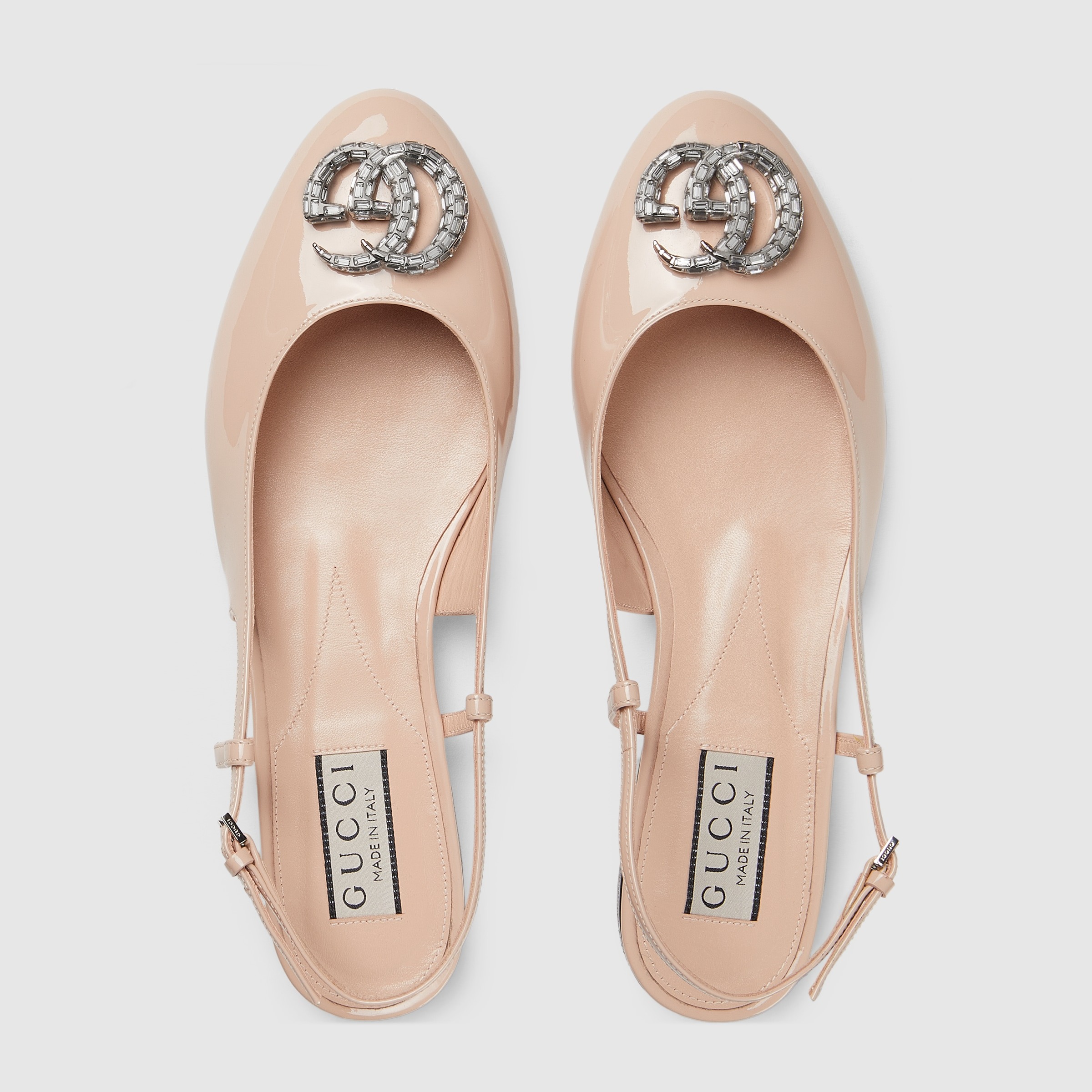 Gvc*1 Ballerina With Double G Pale Pink For Women- 762765 BNC00 6705