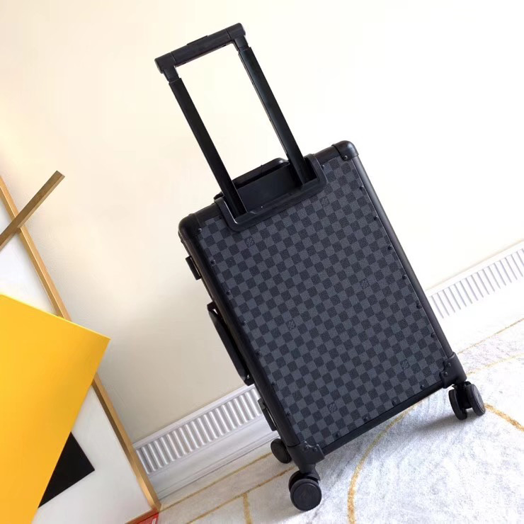 L0vis Vvtt0n Rolling Trunk Monogram Navy Blue 55cm/21.6in