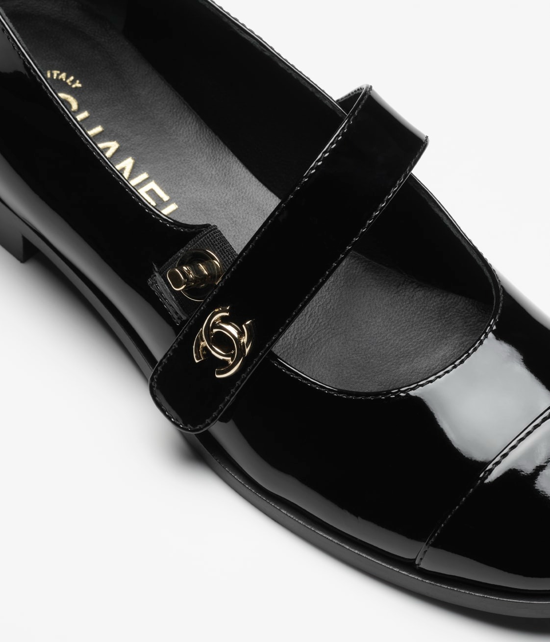 Ch**el Mary Janes Black For Women- G45280 B14453 94305