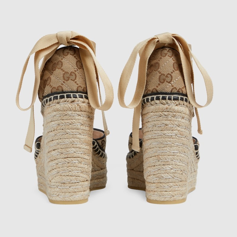 Gvc*1 Women GG Matelasse Platform Espadrille – 621240 HVK60 9764
