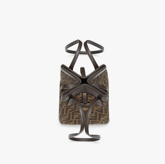 F**di Origami Mini Brown Bag For Women 8BS083AFPMF1GL7 – 18.5 Cm/ 7.2 Inches