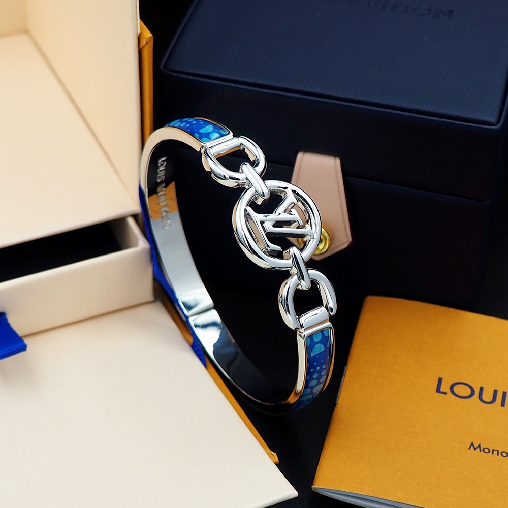 L0vis Vvtt0n Circle Prime Bracelet Silver For Women