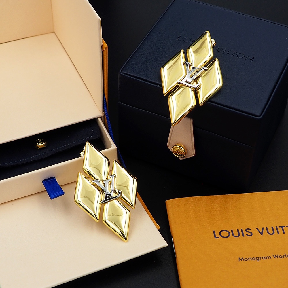 L0vis Vvtt0n GO-14 Earrings Gold For Women