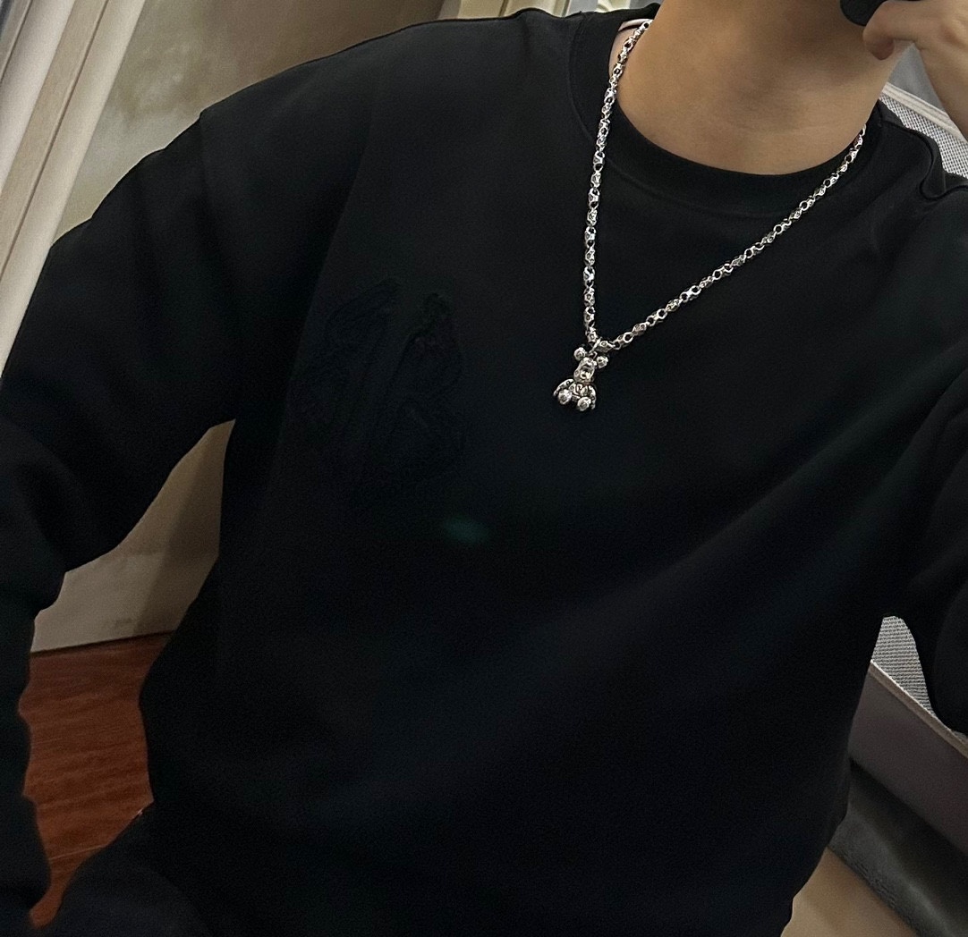 L0vis Vvtt0n Bear Necklace Silver For Women