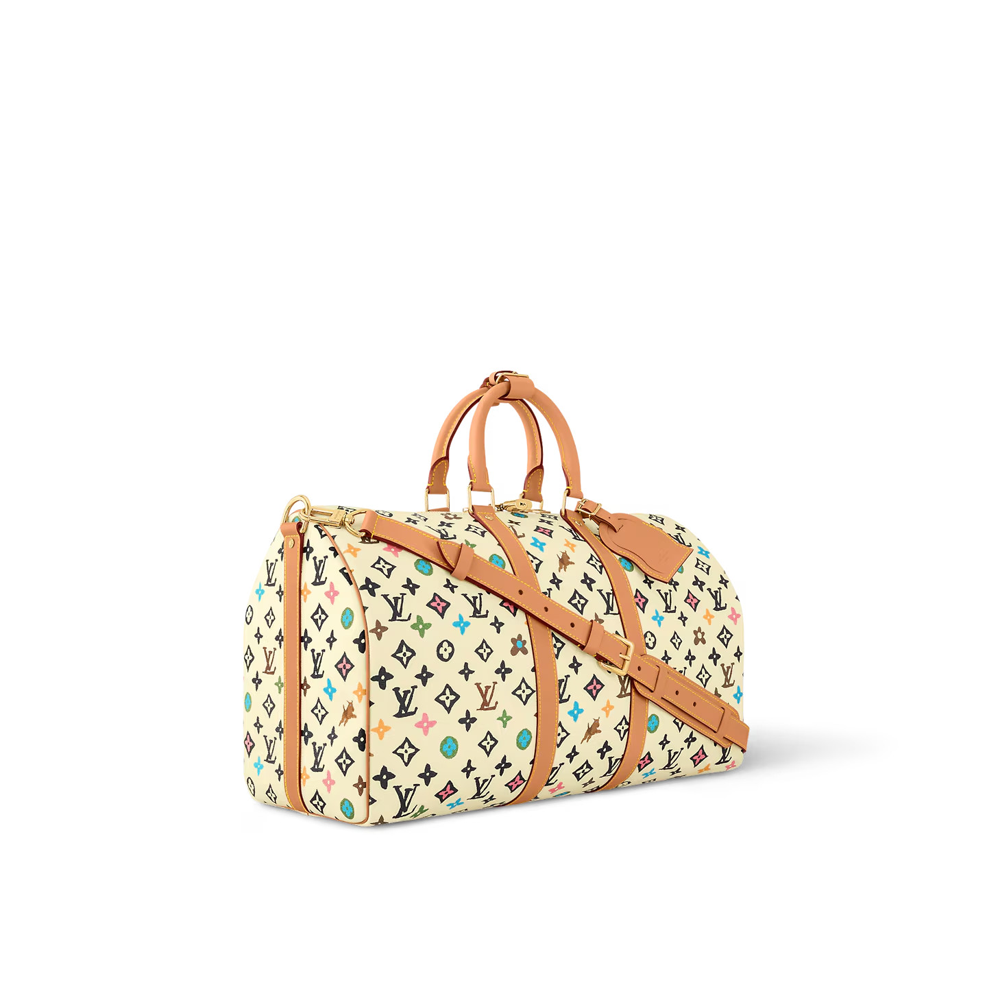 L0vis Vvtt0n Keepall Bandoulière 45 Bag Beige 17,7in/45cm M25233