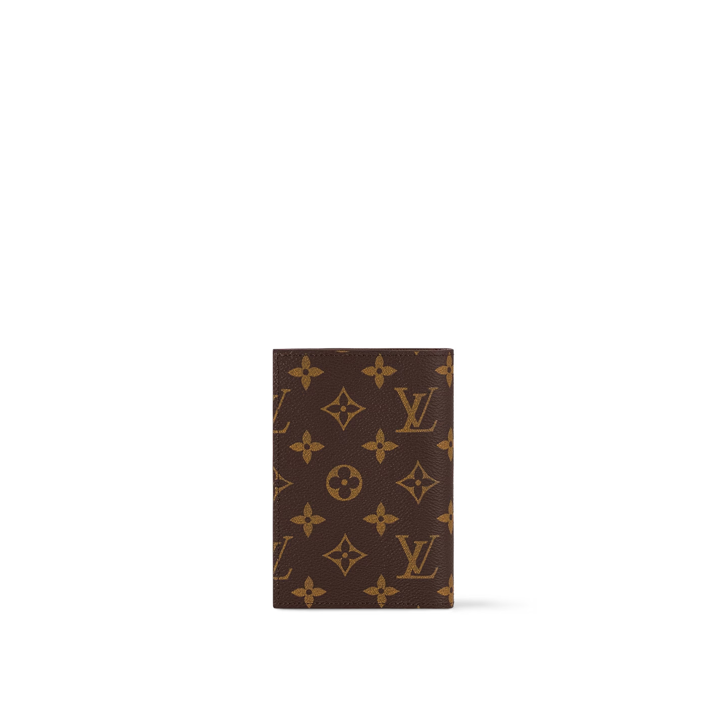 L0vis Vvtt0n Passport Cover Wallet Brown For Men 5.5in/14cm M64502