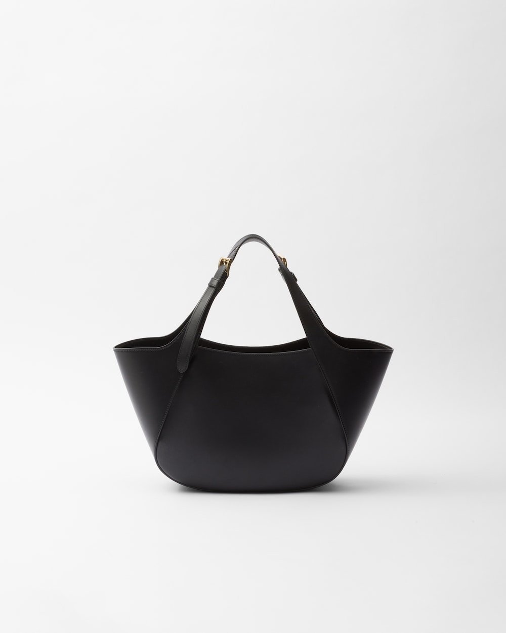 Pra*a Medium Tote Bag Black For Women 11 Inches/ 28 Cm 1BG483_2AIX_F0002_V_OOO