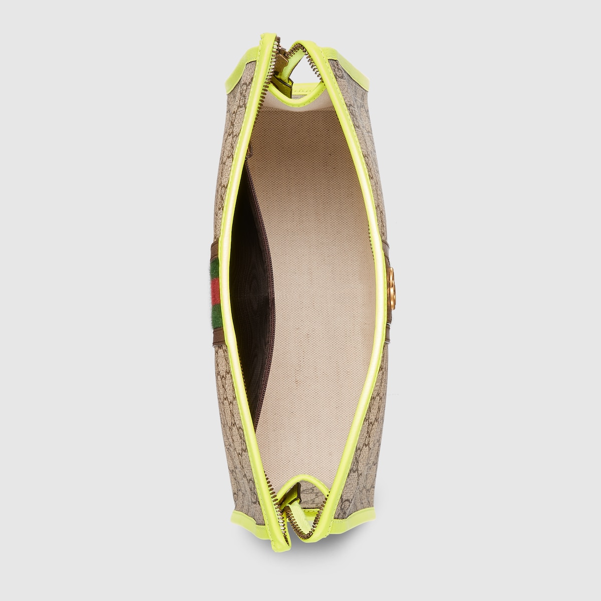 Gvc*1 Ophidia GG Pouch Beige 11.2 In/ 28.5 Cm 598234 FADI7 9765