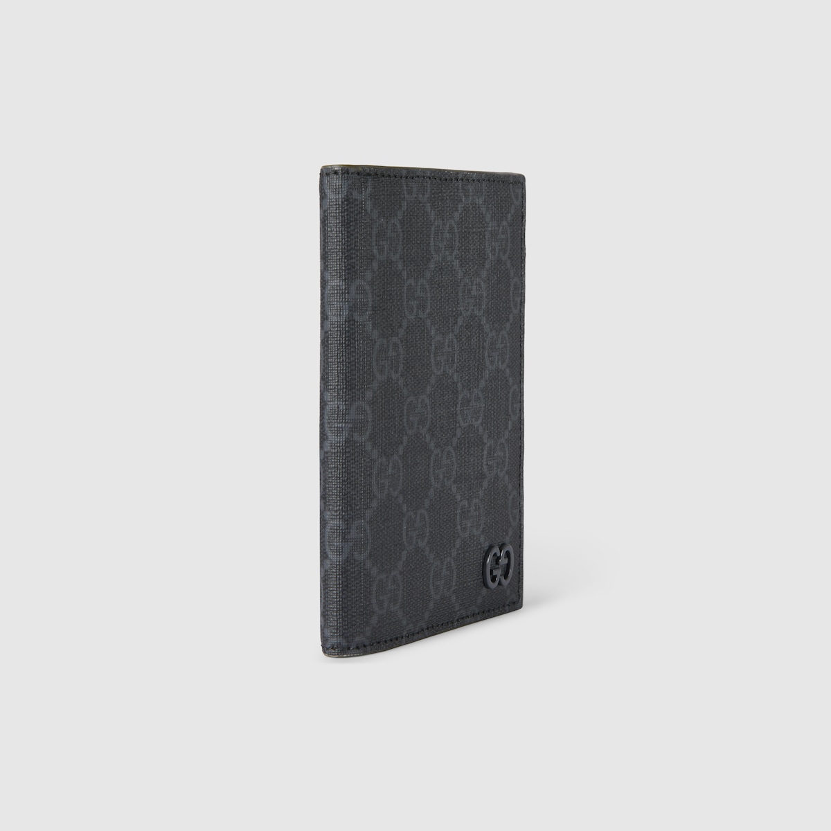 Gvc*1 Passport Case With GG Detail Black 7.5in/19cm 795229 FACQC 1049