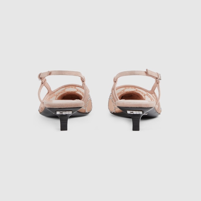 Gvc*1 Slingback Pump Beige For Women 674668 F13A0 9960
