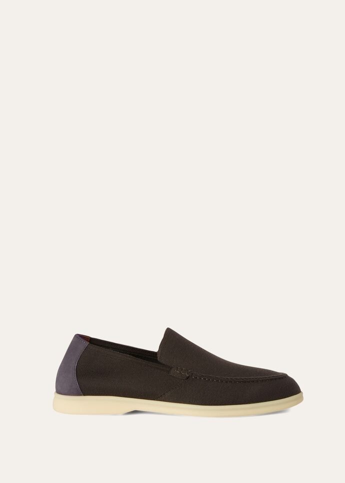 L0r0 P1ana Summer Walk Knitted Black For Men FAM1581