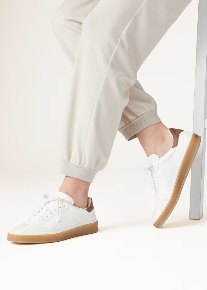 L0r0 P1ana Tennis Walk Sneakers White For Women FAO1548 1000
