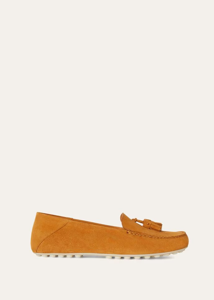 L0r0 P1ana Dot Sole Walk Loafers Chianti Cork For Women – FAN0109 L08R