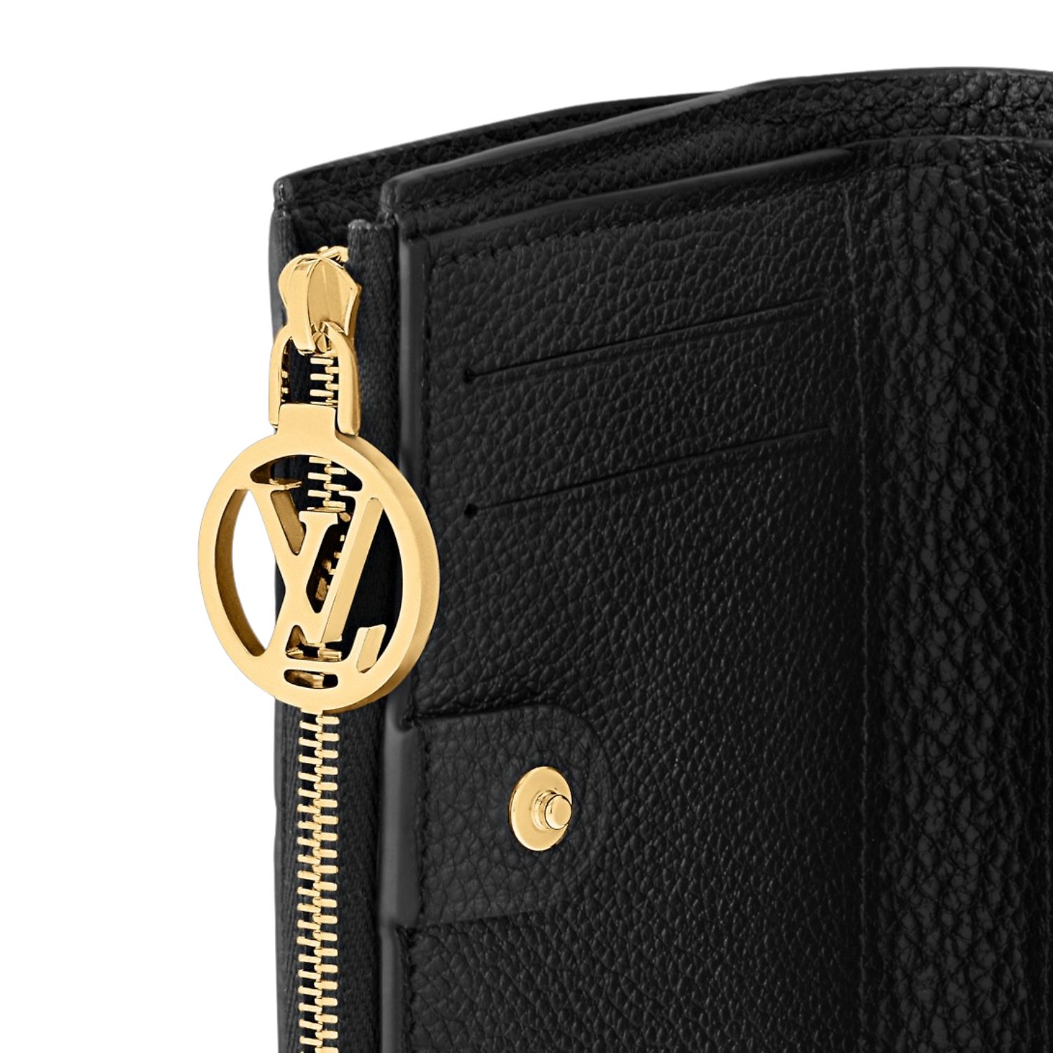 L0vis Vvtt0n Lisa Wallet Black For Women 8.8cm/3.5in – M83365