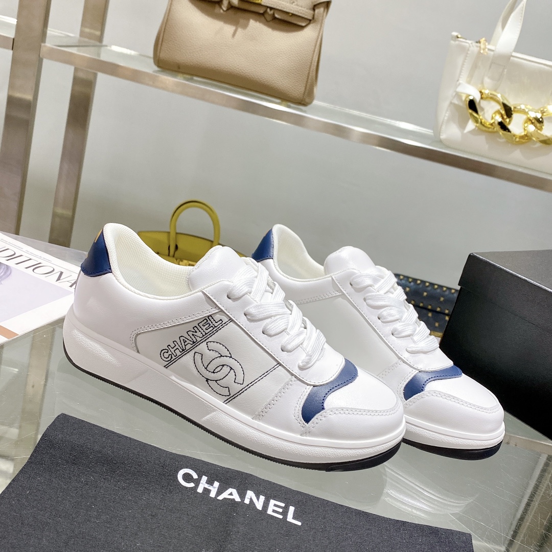 Ch**el Sneakers BlueFor Women