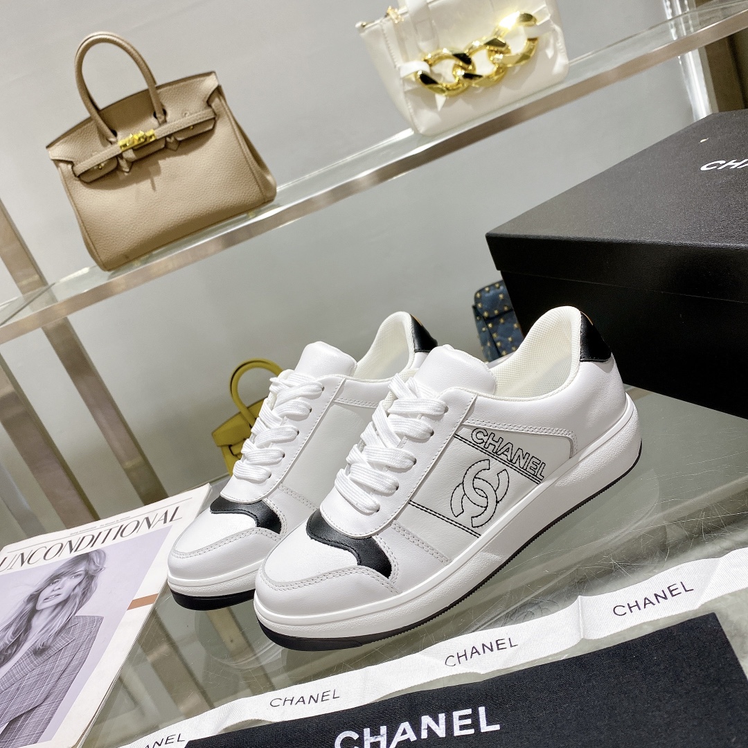 Ch**el Sneakers Black For Women