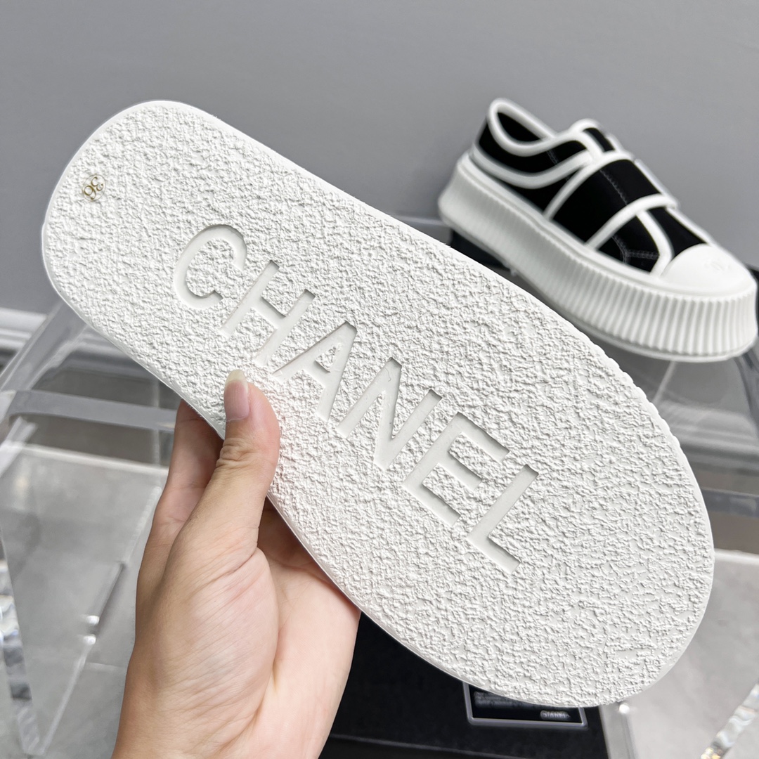 Ch**el Women’s Sneakers Black For Women