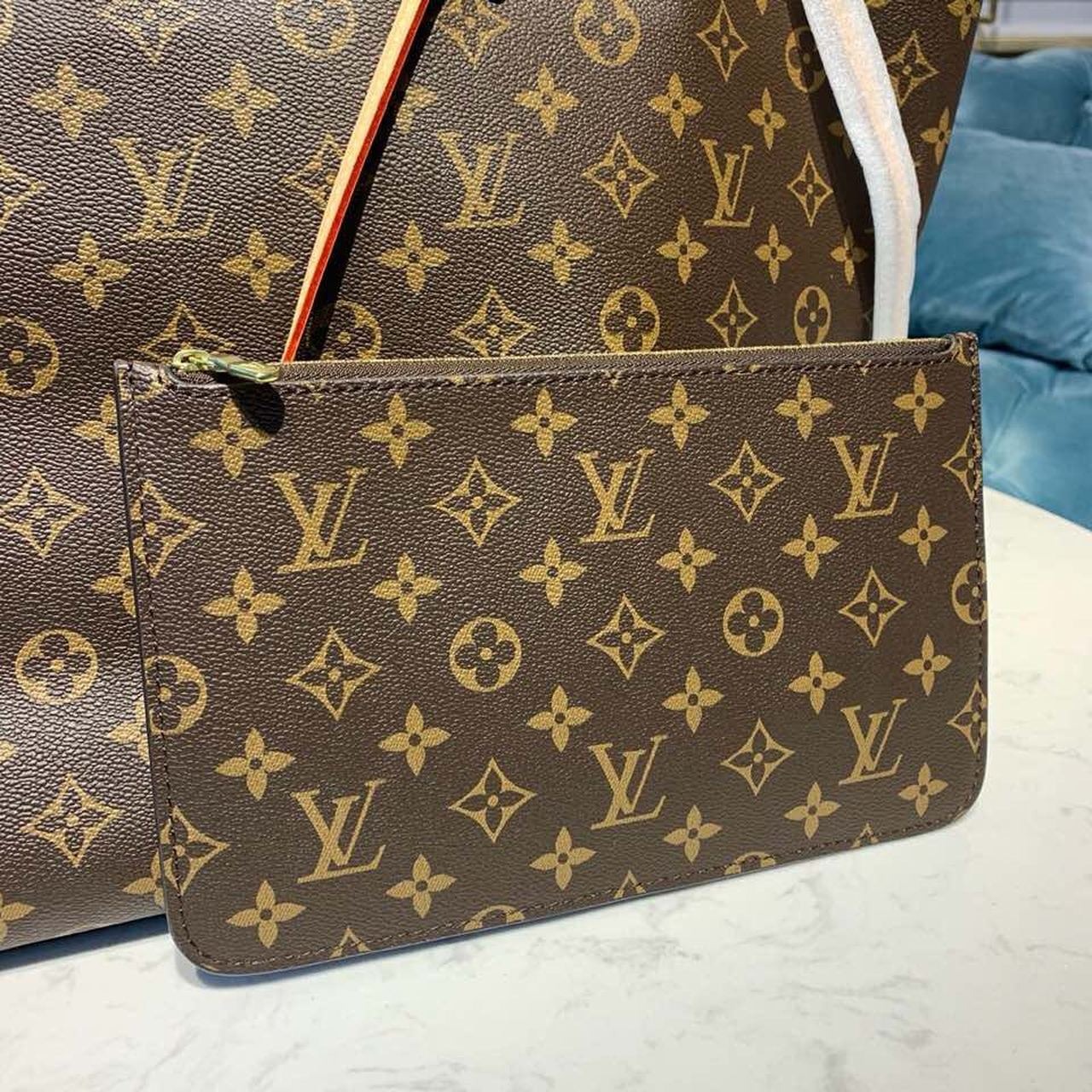 L0vis Vvtt0n Neverfull GM Tote Bag Monogram Canvas Beige For Women 15.7in/39cm LV M40990