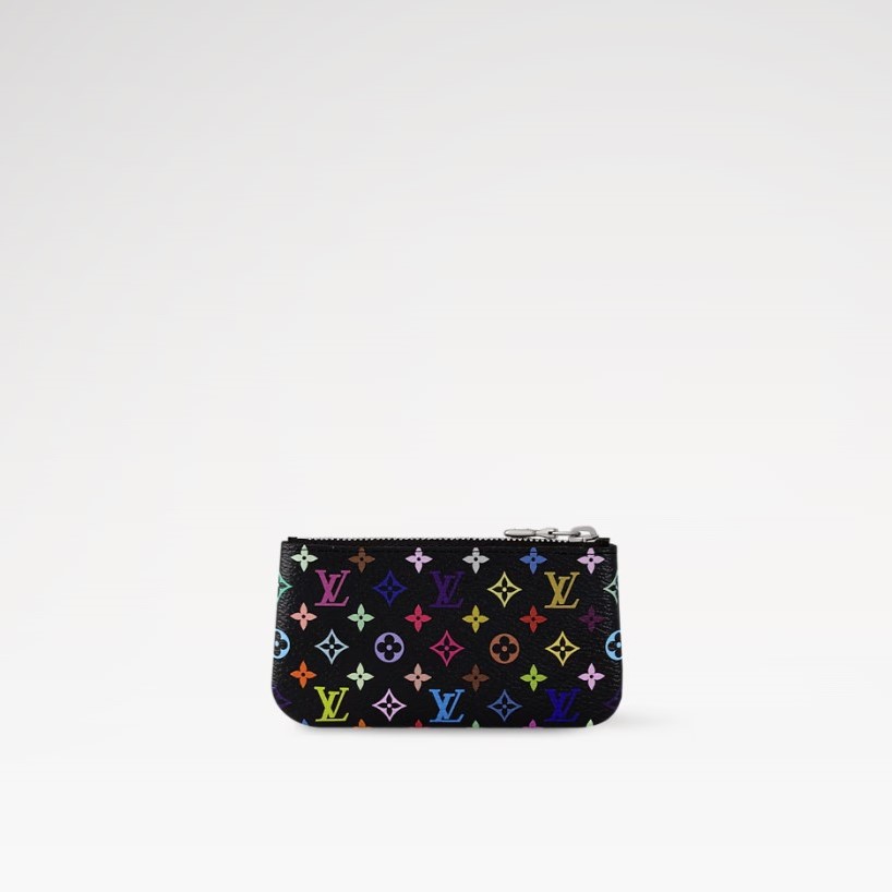 L0vis Vvtt0n LV x TM Key Pouch Multicolore Noir For Women 4.7in/12cm M13664