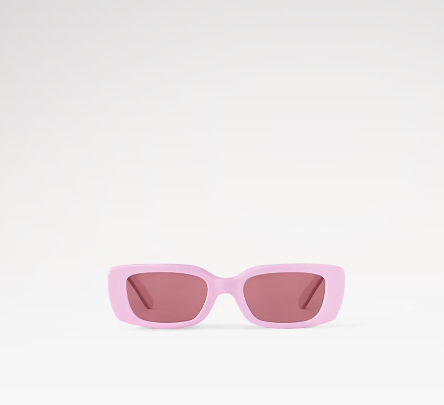 L0vis Vvtt0n LV x TM Multigram Cat Eye Sunglasses Rose Blanc For Women Z2711W