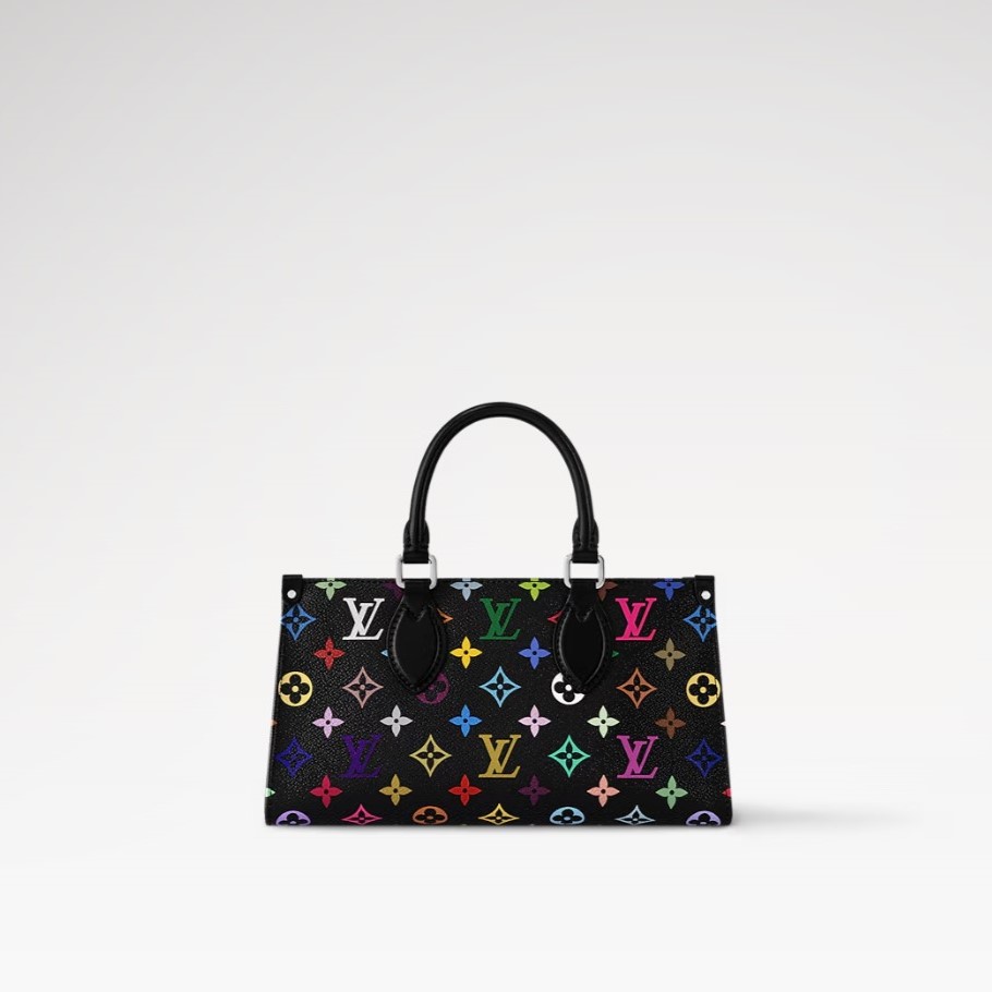 L0vis Vvtt0n LV x TM OnTheGo East West Chain Handbag Multicolore Black For Women 9.8in/25cm M13260