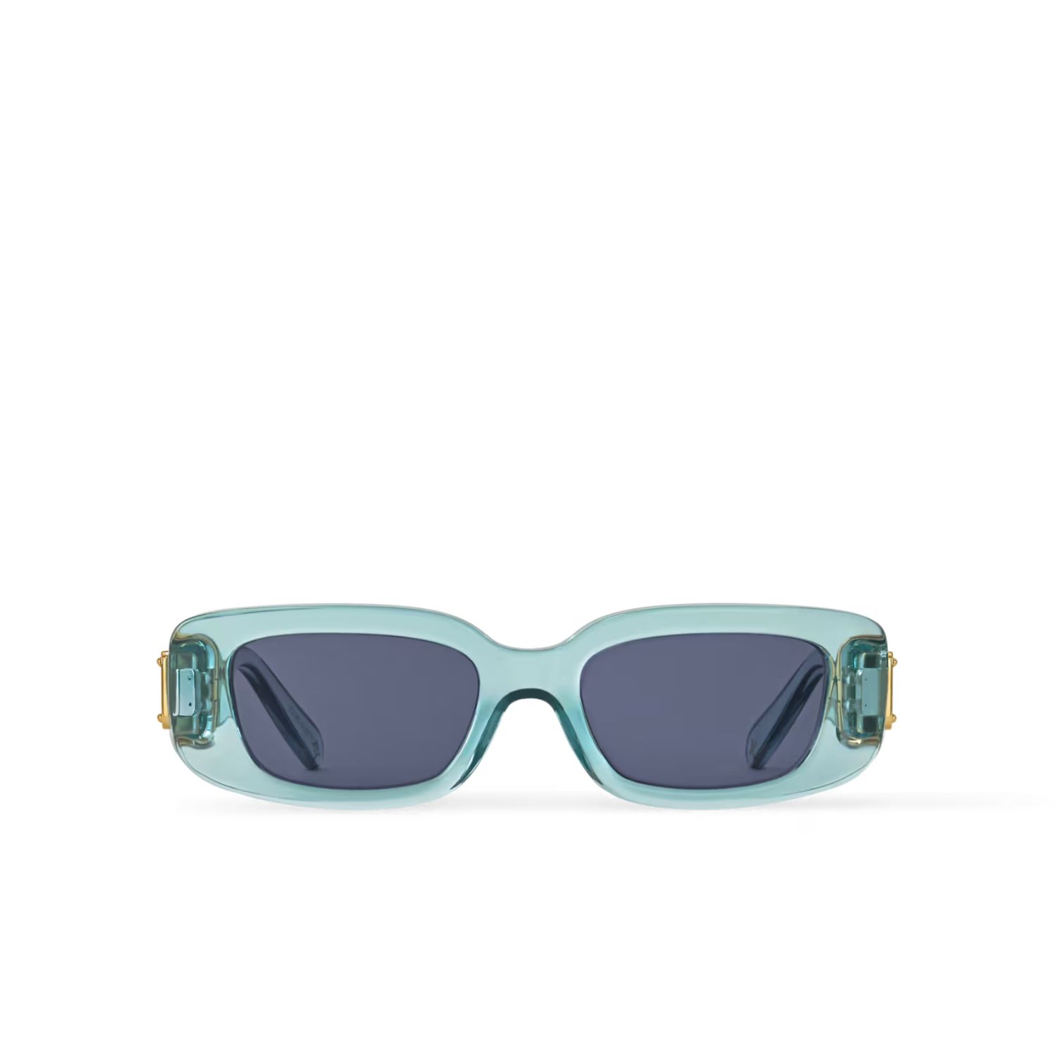L0vis Vvtt0n S-Lock Cat Eye Sunglasses Crystal Blue For Women – Z2818W