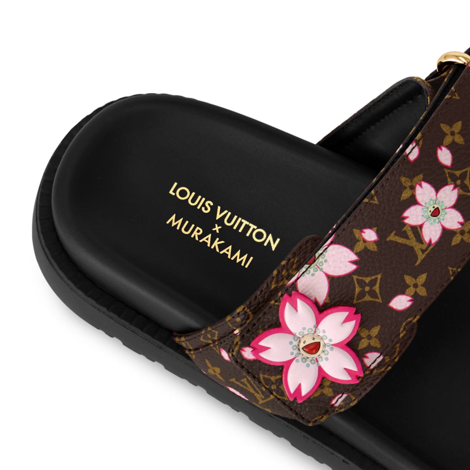 L0vis Vvtt0n LV x TM LV Sunset Flat Comfort Mule Sakura Brown For Women – 1AGVZ2
