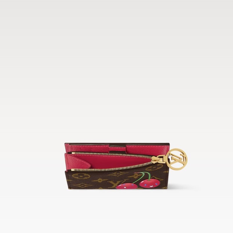 L0vis Vvtt0n LV x TM Lisa Wallet Monogram For Women 3.5in/9cm M13420