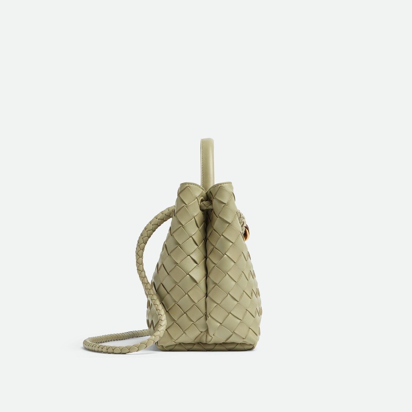[True-to-ORIGINAL] B0tt*ga Ven*ta Small Andiamo Travertine For Women 25cm/9.8in 766014VCPP12943