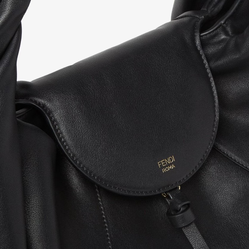 [True-to-ORIGINAL] F**di Spy Bag Black For Women 18.9in/48cm 8BR839AYCTF0KUR