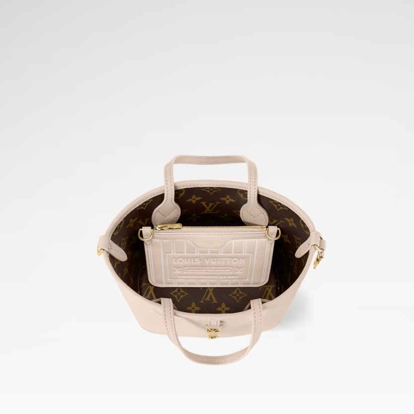 L0vis Vvtt0n Neverfull Bandoulière Inside Out BB Limestone For Women 10.4in/26cm M25657