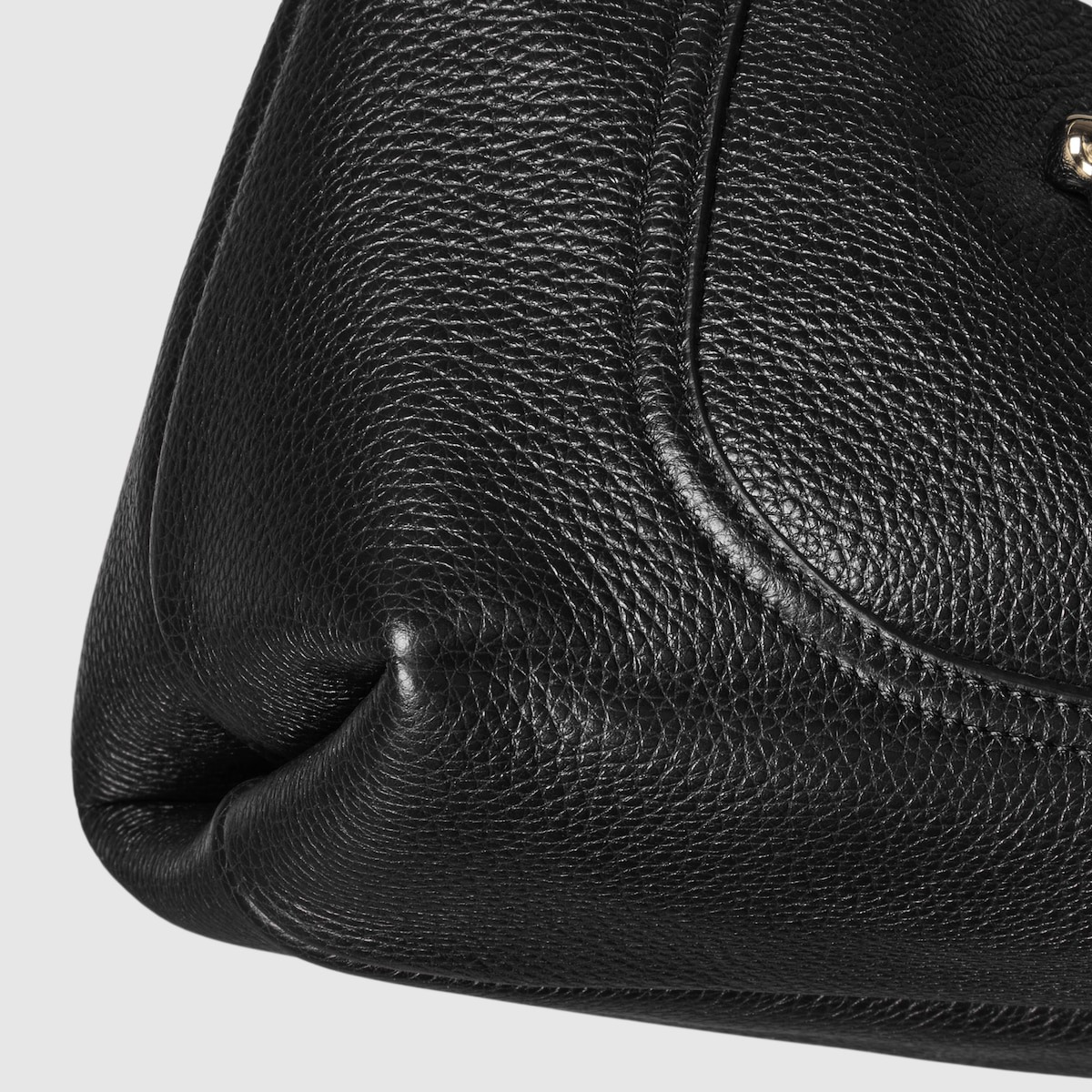 Gvc*1 Softbit Medium Top Handle Bag Black For Women 10.8in/27cm ‎837467 AAEAO 1000