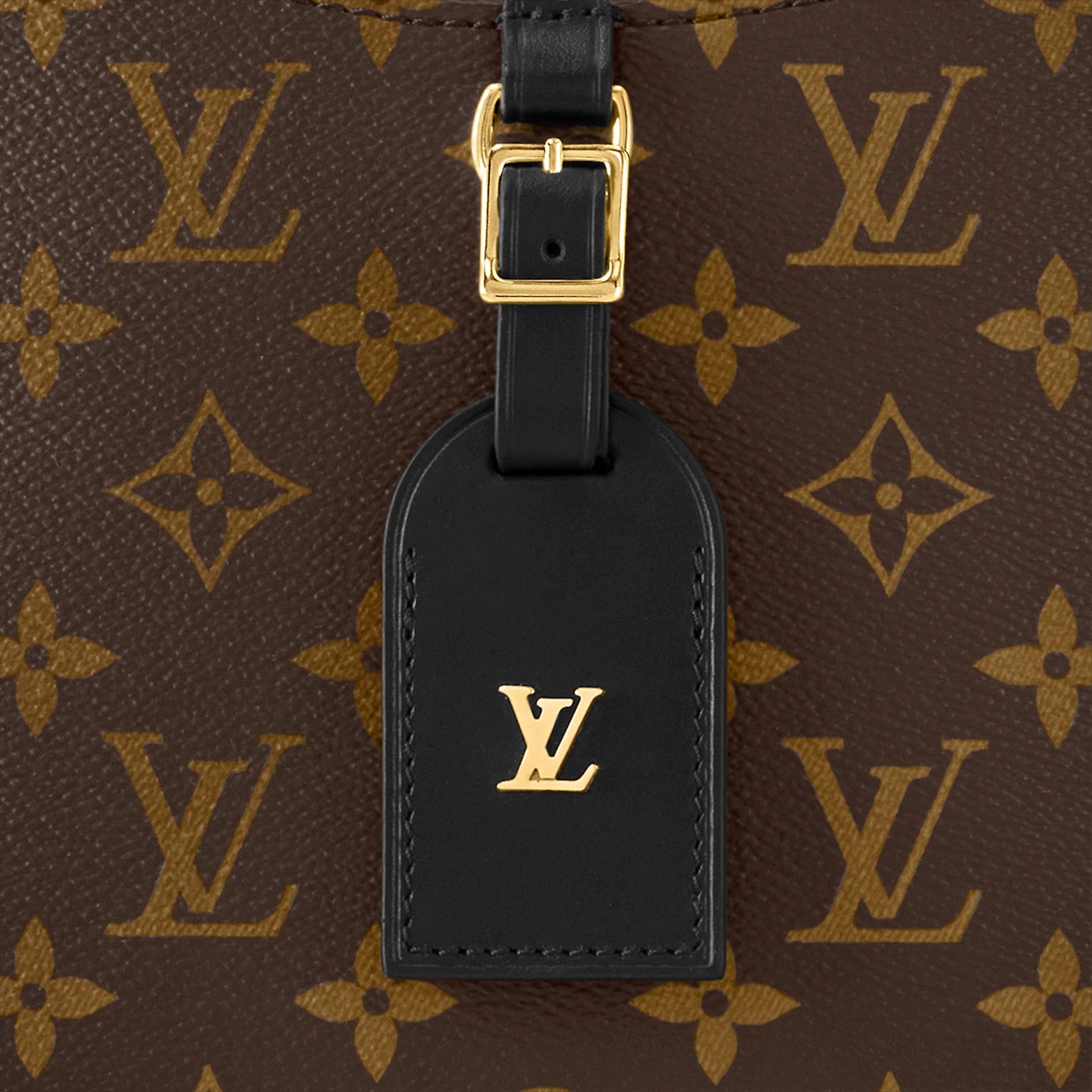L0vis Vvtt0n Odeon MM Monogram Canvas Black For Women 12.2in/31cm M45352