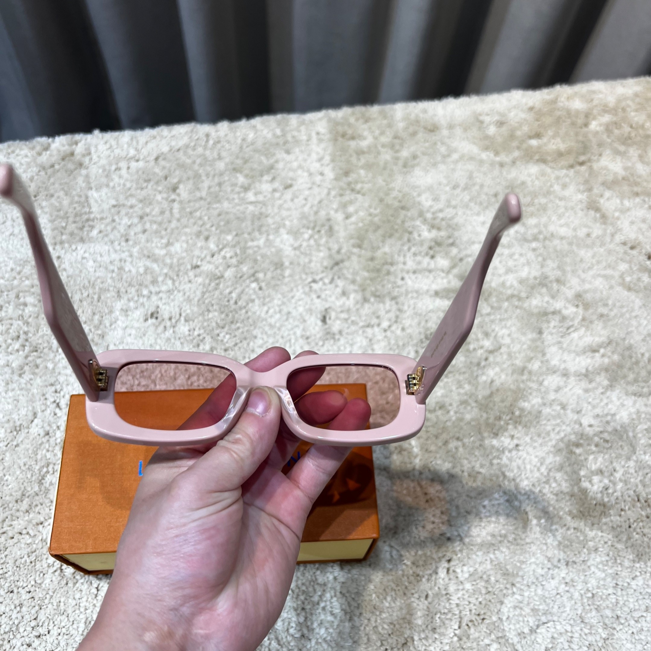 L0vis Vvtt0n Circle Rectangle Sunglasses – Z2421W