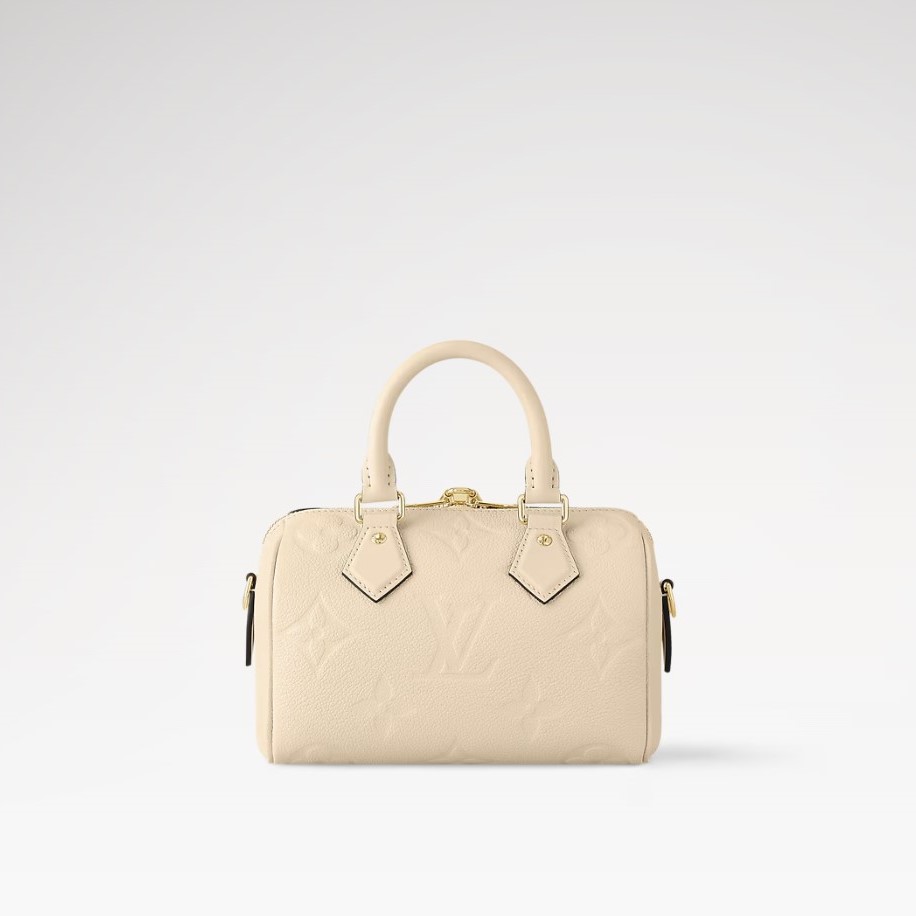 L0vis Vvtt0n Speedy Bandouliere 20 Beige For Women 8.1in/20.5cm M58954