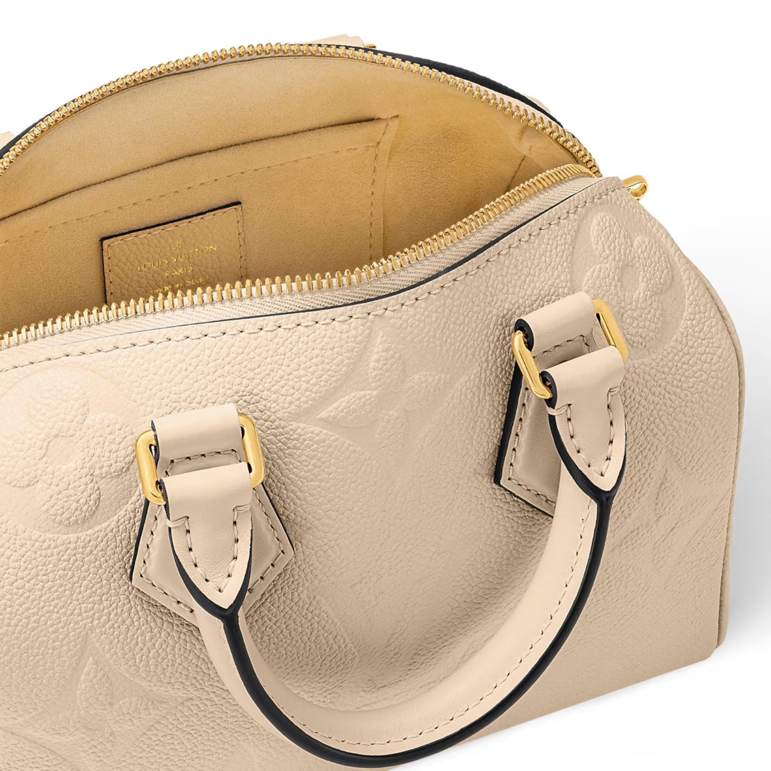 L0vis Vvtt0n Speedy Bandouliere 20 Beige For Women 8.1in/20.5cm M58954