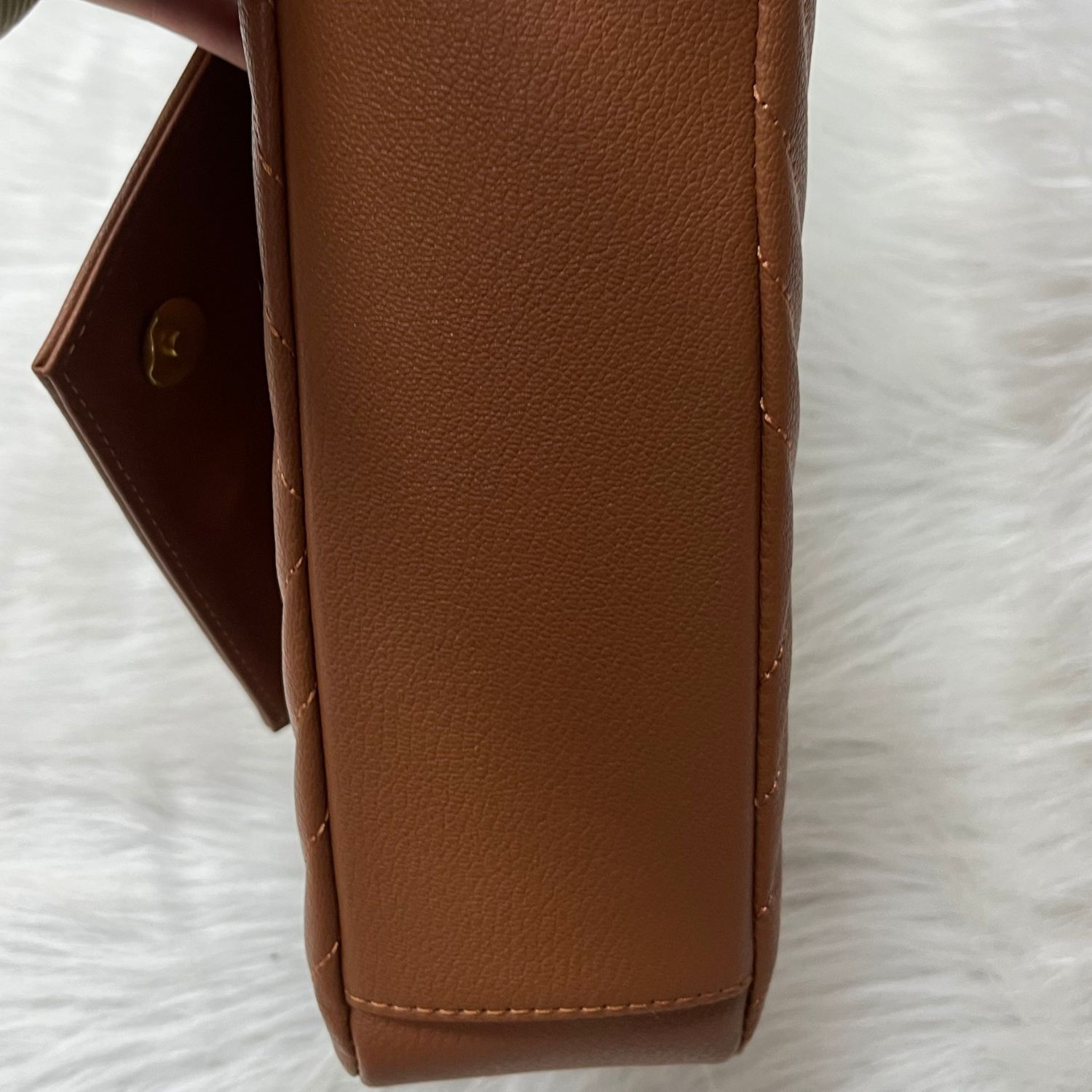 Sa1nt Lau*nt College Medium Chain Bag Brown For Women 9.4in/24cm 6002791U8077715