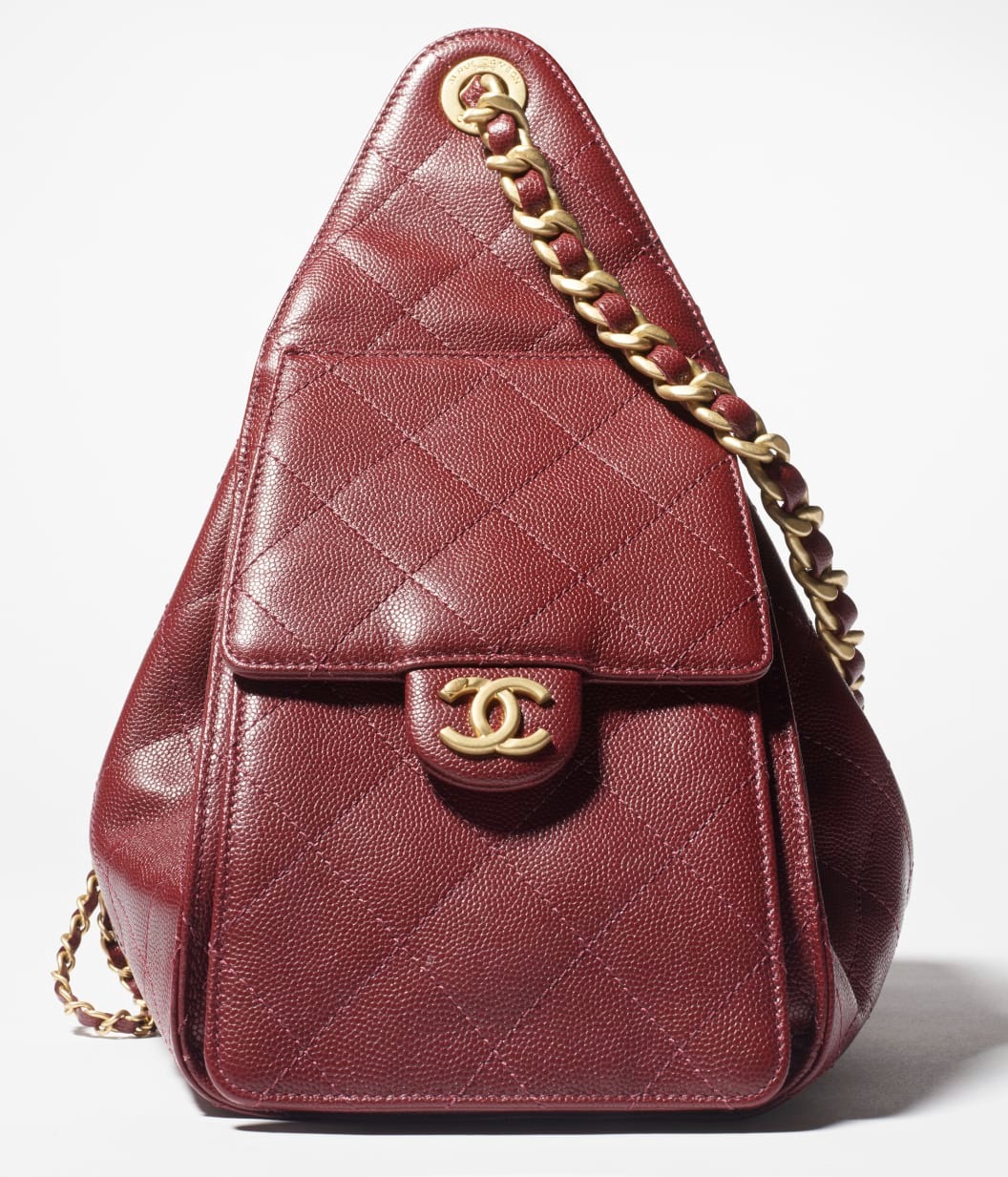 Ch**el 25 Small Handbag Burgundy For Women 10.2in/26cm AS5293-B20304-U1192
