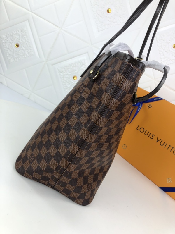 L0vis Vvtt0n Neverfull MM Brown For Women 12.6in/32cm N41603