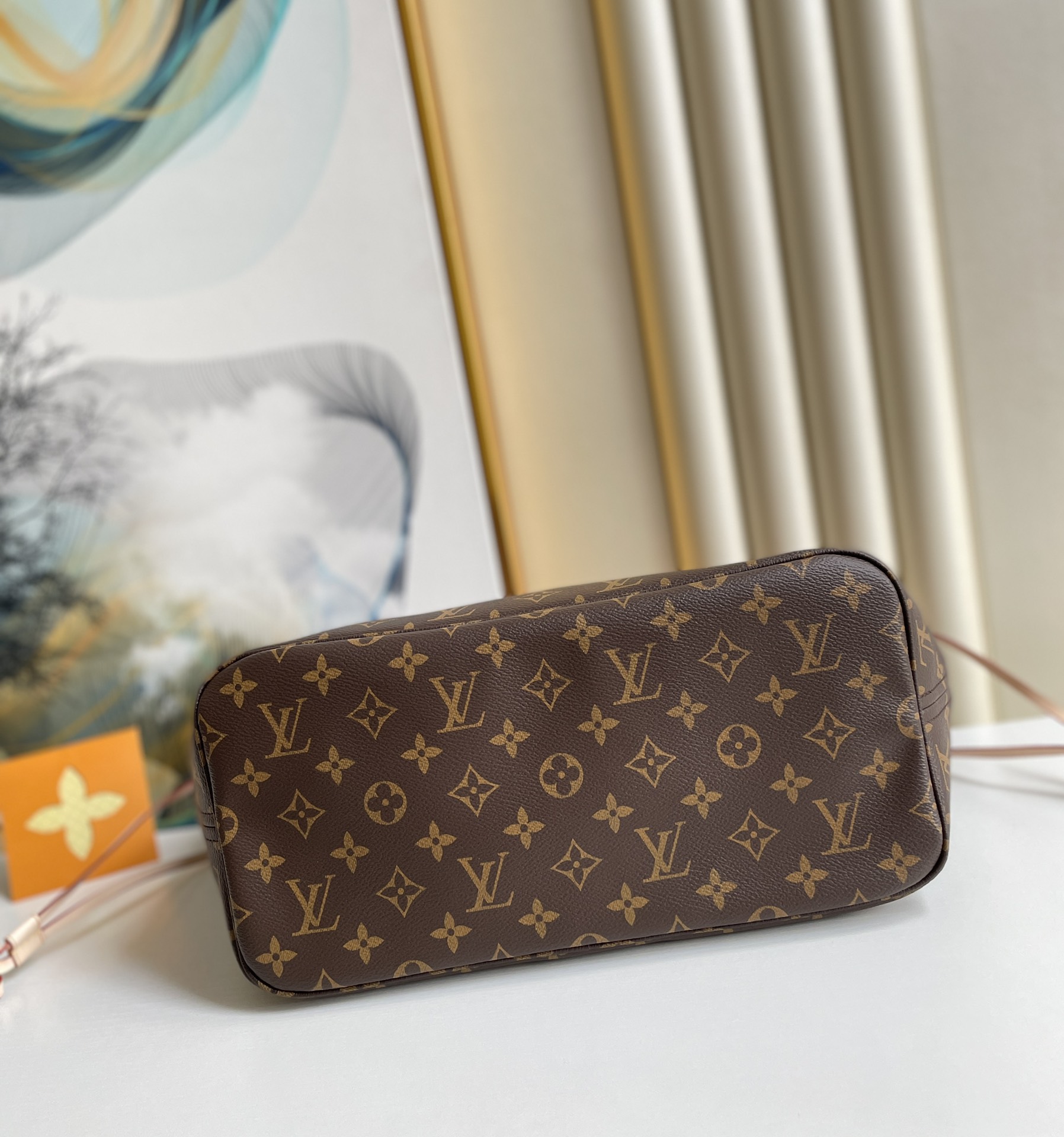 L0vis Vvtt0n Neverfull MM Monogram Canvas Red For Women, Women’s Handbags, Shoulder Bags 12.6in/31cm LV M46987