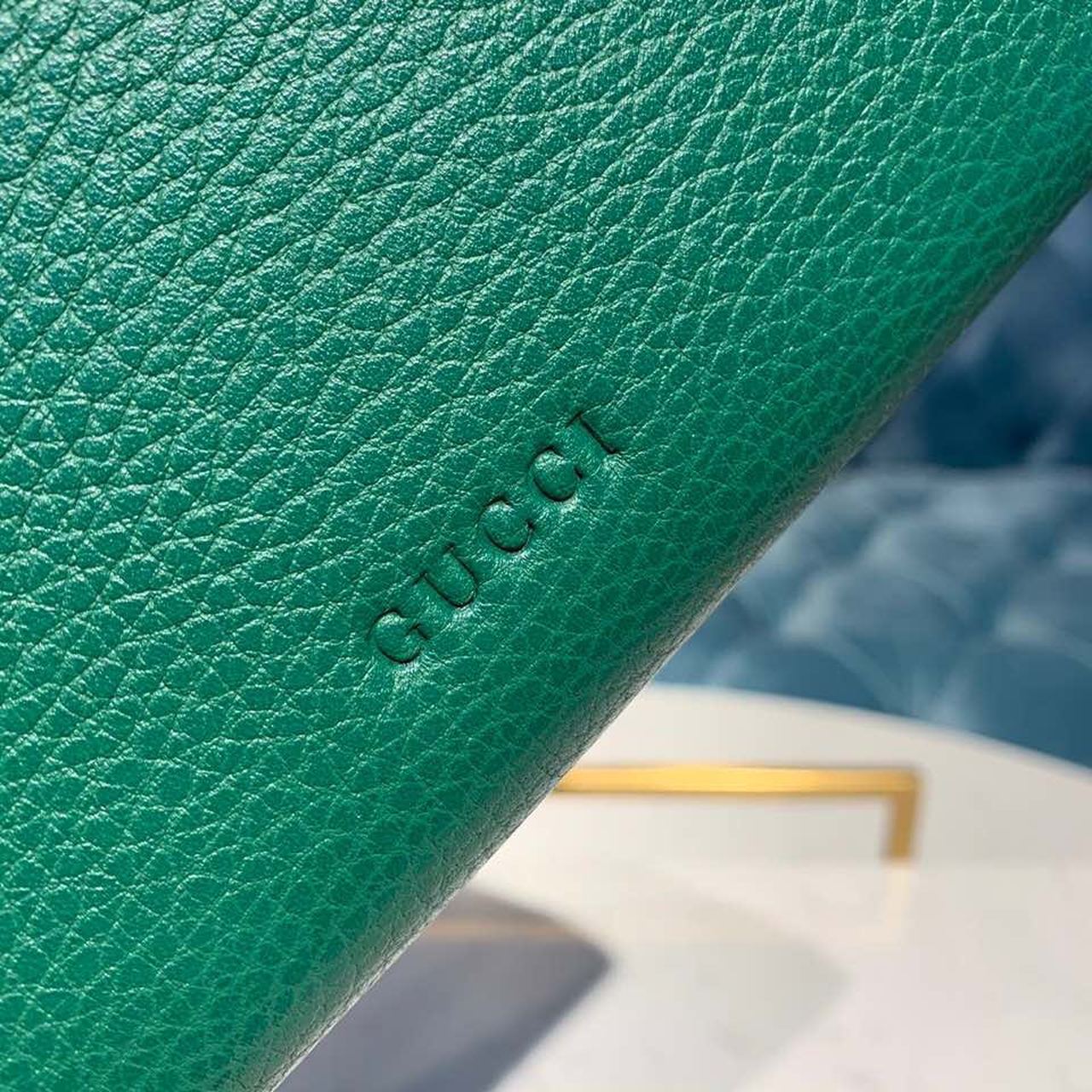 Gvc*1 Dionysus Mini Chain Bag Emerald Green Metal-Free Tanned For Women 8in/20cm GG 401231 CAOGX 3120