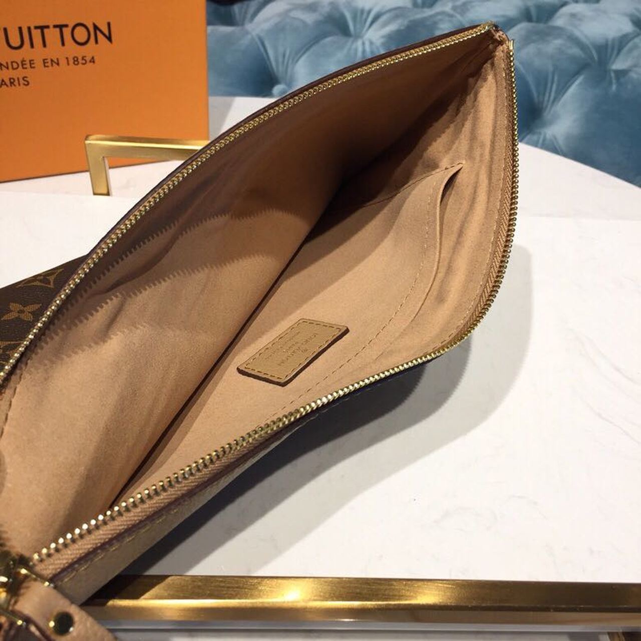 L0vis Vvtt0n Daily Pouch Monogram Canvas Spring/Summer Collection Sesame For Women, Women’s Wallet 30cm LV M64591