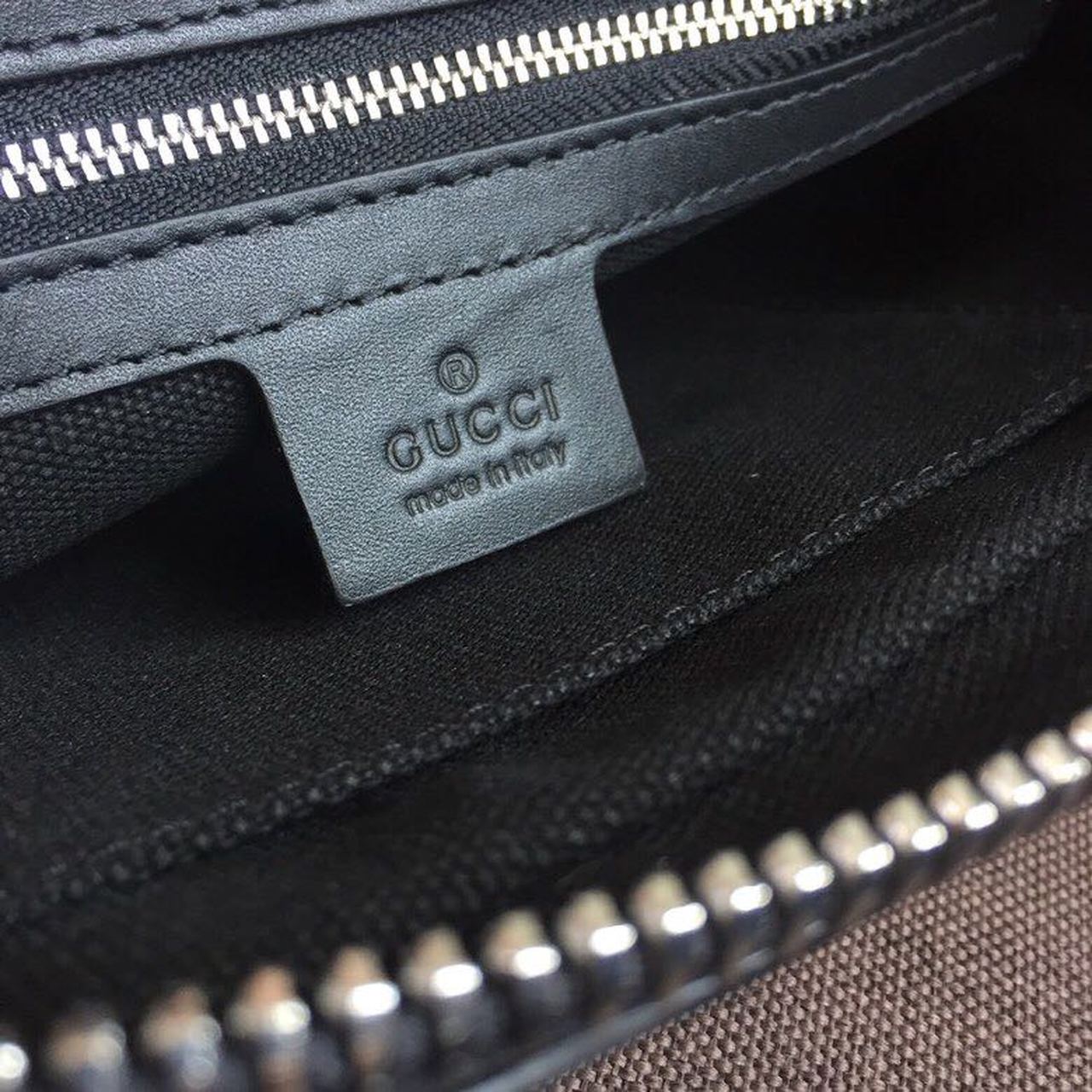 Gvc*1 GG Black Belt Bag Black/Grey Soft GG Svp*me Crafted For Men 9in/24cm GG 474293 K9RRN 1095