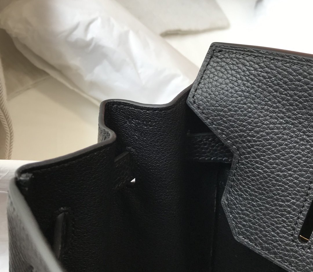 H**me5 Birkin Black Togo Gold Hardware Bag For Women, Women’s Handbags, Shoulder Bags 30cm/12in