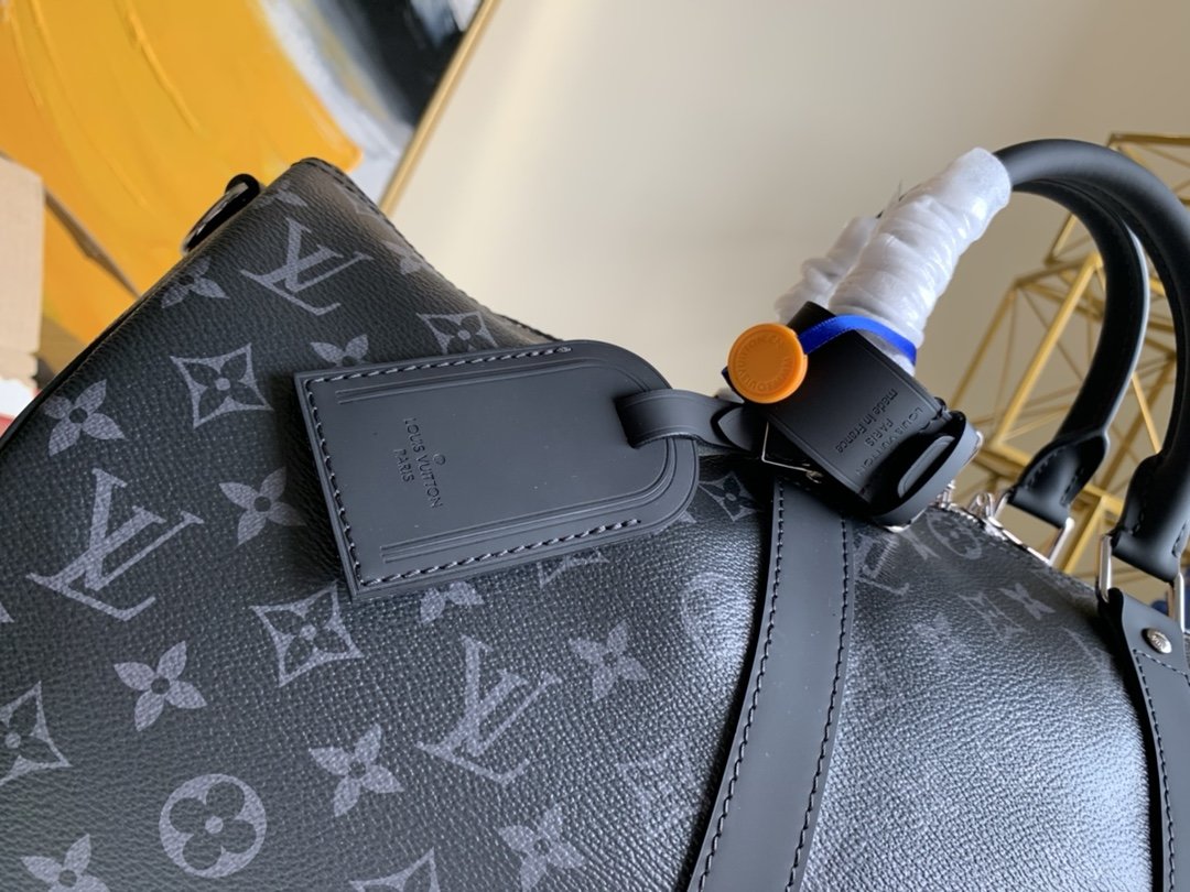 L0vis Vvtt0n Keepall Bandouliere 45 Monogram Eclipse Canvas 17.7in/45cm LV M40569