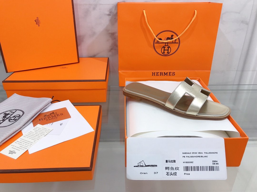 H**me5 Oran Sandal Gold For Women, Women’s Shoes H122086Z