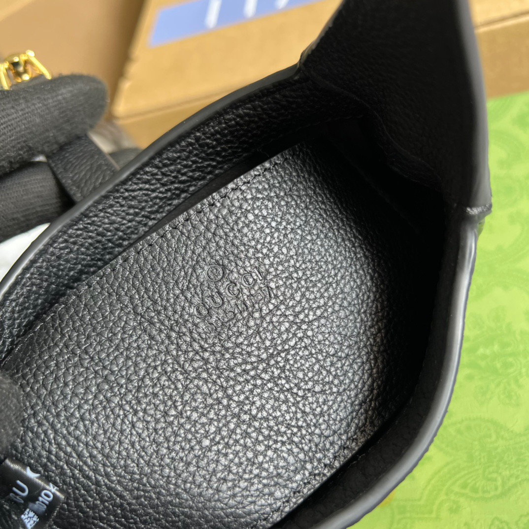 Gvc*1 Jackie 1961 Mini Shoulder Bag Black For Women, Women’s Bags 7.5in/19cm GG 637091 10O0G 1000