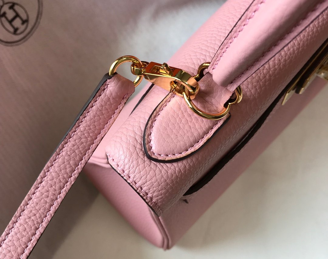 H**me5 Kelly 28cm Bubblegum Pink Togo Bag For Women, Women’s Handbags, Shoulder Bags 11in/28cm